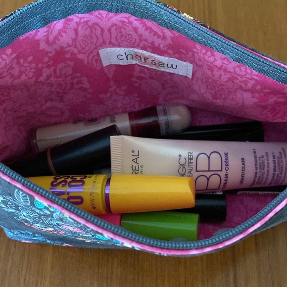 NWOT Handmade Cosmetic Bag - Picture 6 of 11